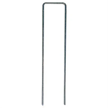 Gardener Select™ U-Shape Anchor Pin 11 Gauge 6 in x 1 in Landscape Staples (50/Pack)