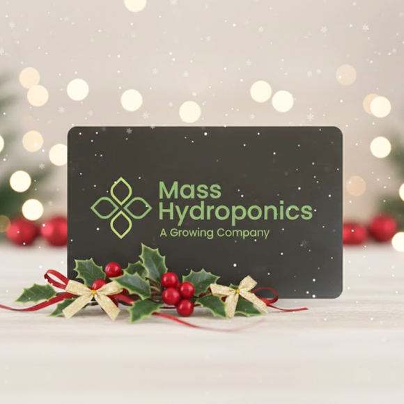 Mass Hydroponics Holiday Gift Card 2025