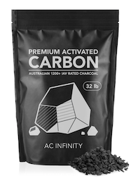 AC Infinity Activated Carbon Refill, 1200+ IAV Australian Charcoal, 32 Lb.