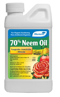 Monterey® 70% Neem Oil - insecticide, Miticide and Fungicide - OMRI Listed®