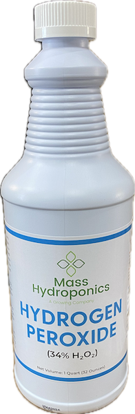 hydrogen peroxide for hydroponic plants 34% Hydrogen Peroxide (H2O2) – MASS Hydroponics