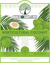 BuildASoil Coconut Water Powder - Raw Freeze Dried Organic