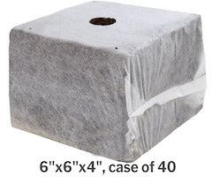 GROW!T Commercial Coco, RapidRIZE Block 6"x6"x4" case of 40