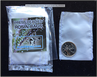 Press Headies Rosinbags: 10-pack Small 25µ