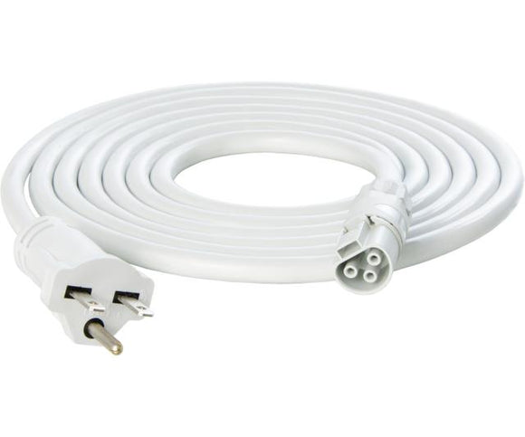 Photo bio X White Cable Harness 16 awg 208-240V Plug, 6-15P